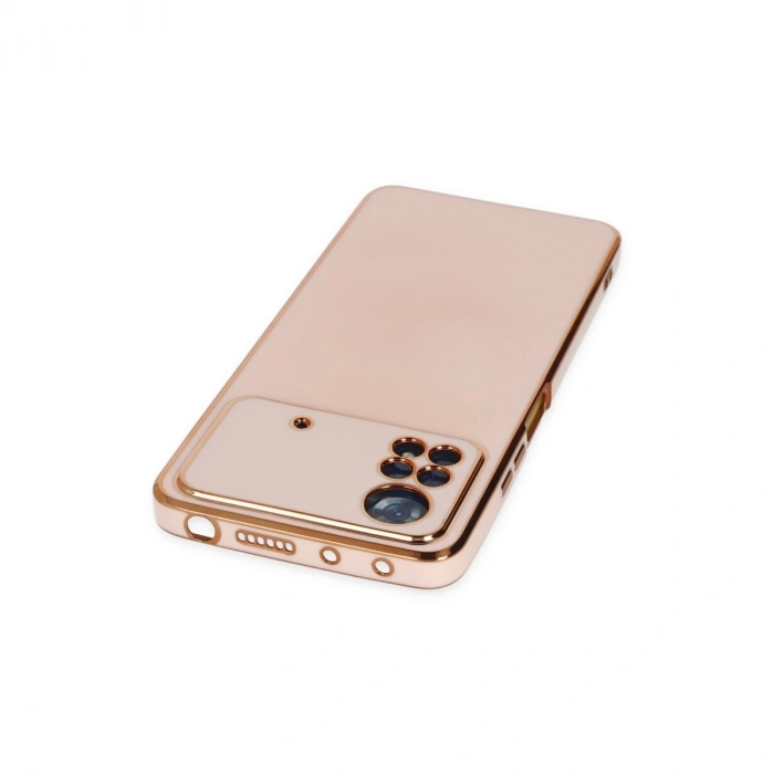 Xiaomi Poco X4 Pro 5g Kılıf Volet Silikon - Pembe