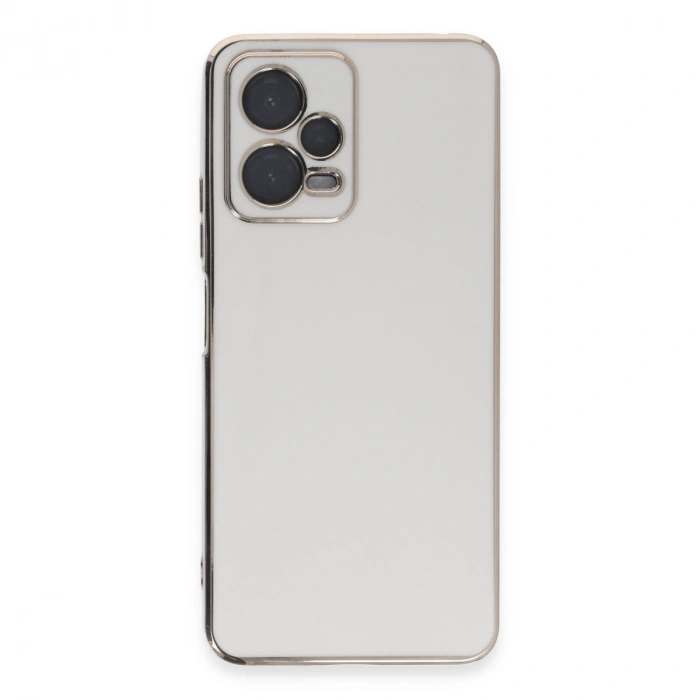 Xiaomi Poco X5 5g Kılıf Volet Silikon - Beyaz