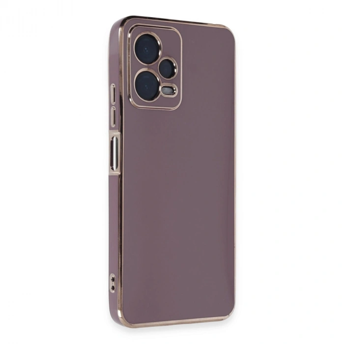 Xiaomi Poco X5 5g Kılıf Volet Silikon - Mor
