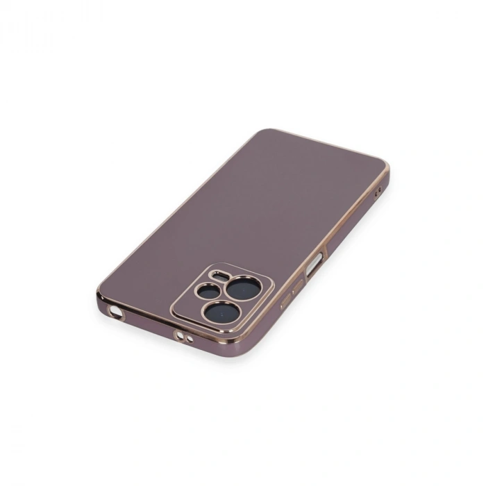 Xiaomi Poco X5 5g Kılıf Volet Silikon - Mor