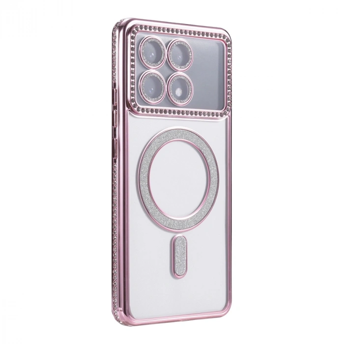 Xiaomi Poco X6 Pro Joke Simli Magneticsafe Kılıf - Pembe