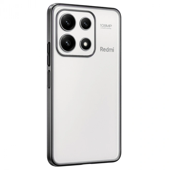 Xiaomi Poco X6 Pro Kılıf Razer Lensli Silikon - Gümüş