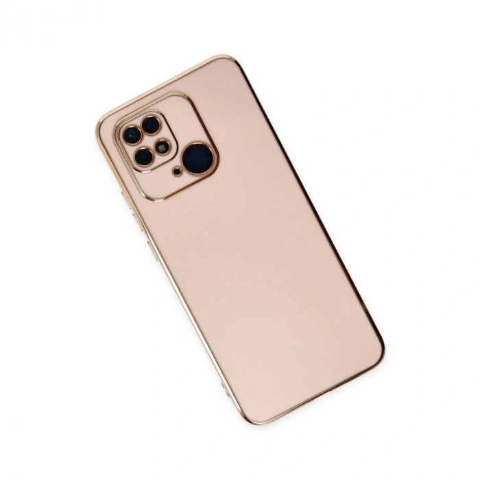 Xiaomi Redmi 10c Kılıf Volet Silikon - Pembe