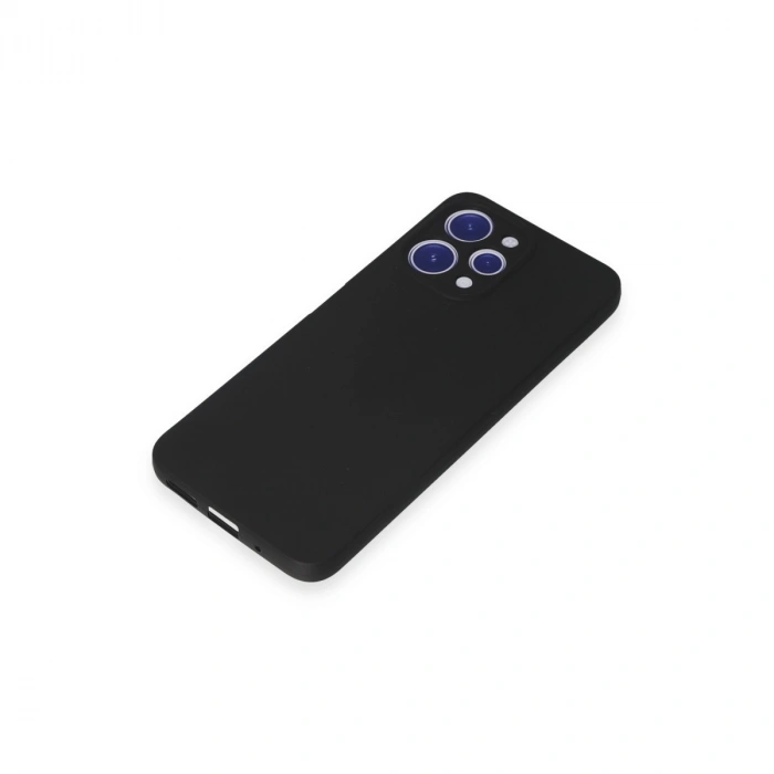 Xiaomi Redmi 12 Kılıf First Silikon - Siyah