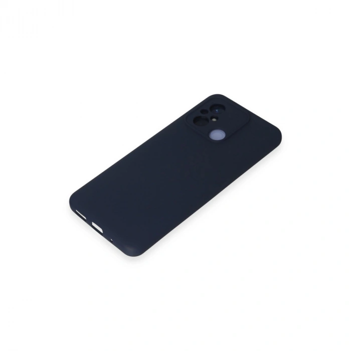 Xiaomi Redmi 12c Kılıf Nano İçi Kadife Silikon - Lacivert