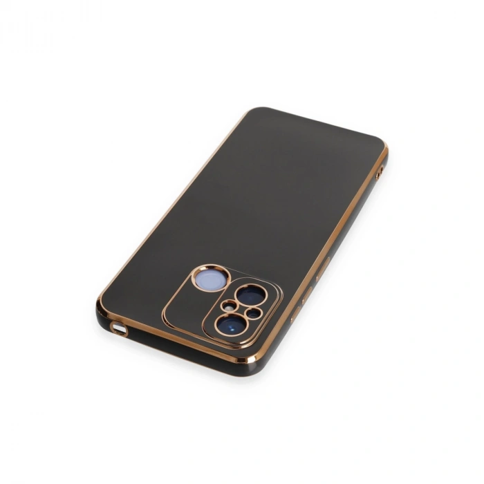 Xiaomi Redmi 12c Kılıf Volet Silikon - Siyah