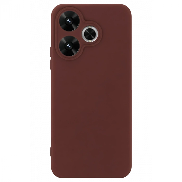 Xiaomi Redmi 13 4g Kılıf First Silikon - Bordo