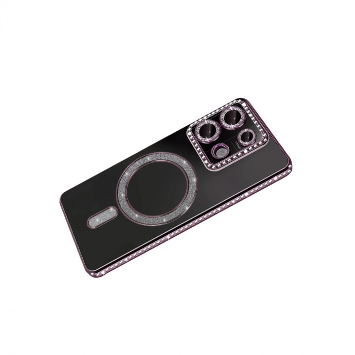Xiaomi Redmi 13c Joke Simli Magneticsafe Kılıf - Pembe