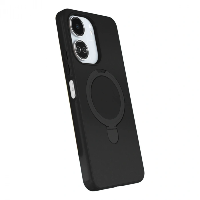 Xiaomi Redmi 13c Regal Magsafe Standlı Kapak - Siyah