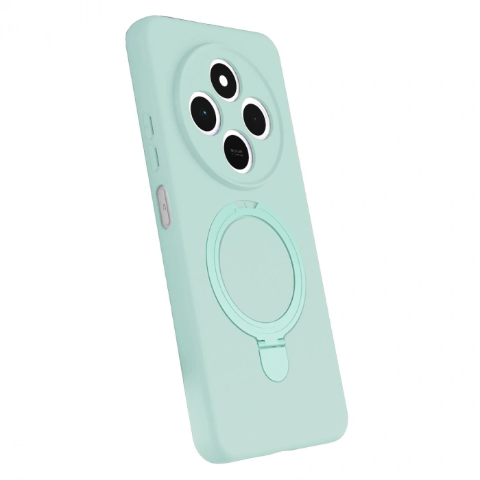 Xiaomi Redmi 14c Regal Magsafe Standlı Kapak - Su Yeşili