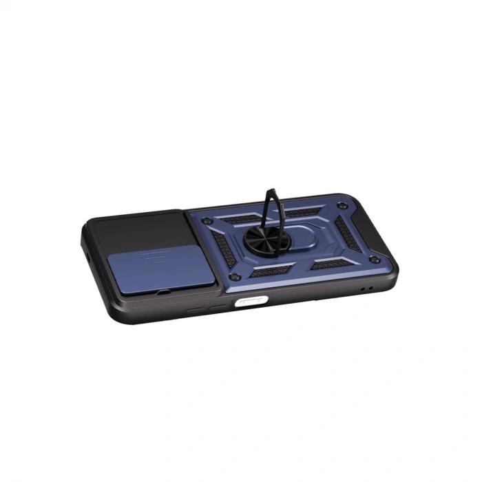 Xiaomi Redmi 15c 4g Pars Lens Yüzüklü Silikon - Lacivert