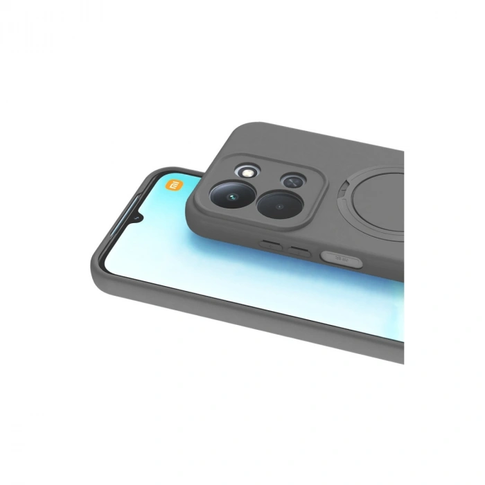 Xiaomi Redmi 15c 4g Regal Magsafe Standlı Kapak - Titan Gri