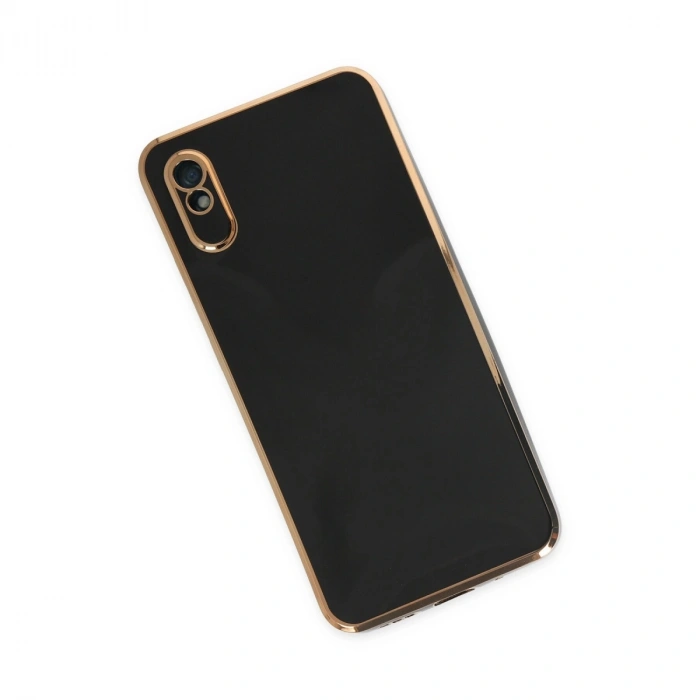 Xiaomi Redmi 9a Kılıf Volet Silikon - Siyah