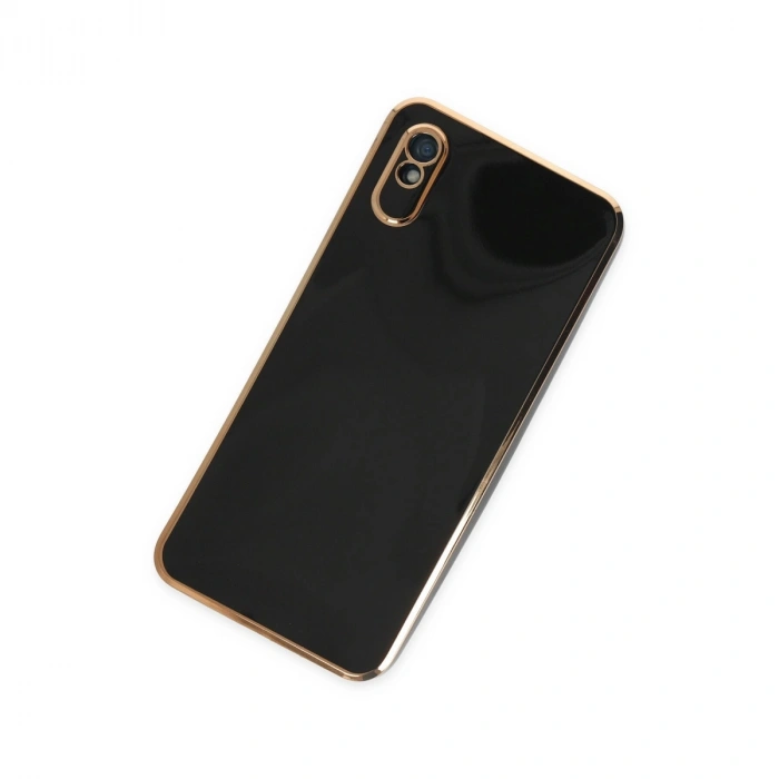 Xiaomi Redmi 9a Kılıf Volet Silikon - Siyah