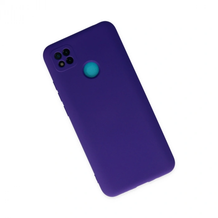 Xiaomi Redmi 9c Kılıf Nano İçi Kadife Silikon - Mor