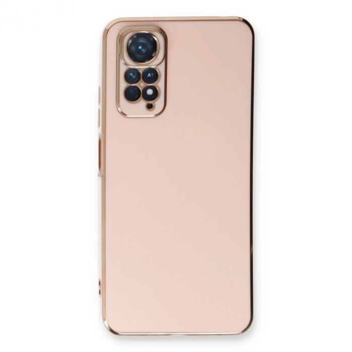 Xiaomi Redmi Note 11 Kılıf Volet Silikon - Pembe