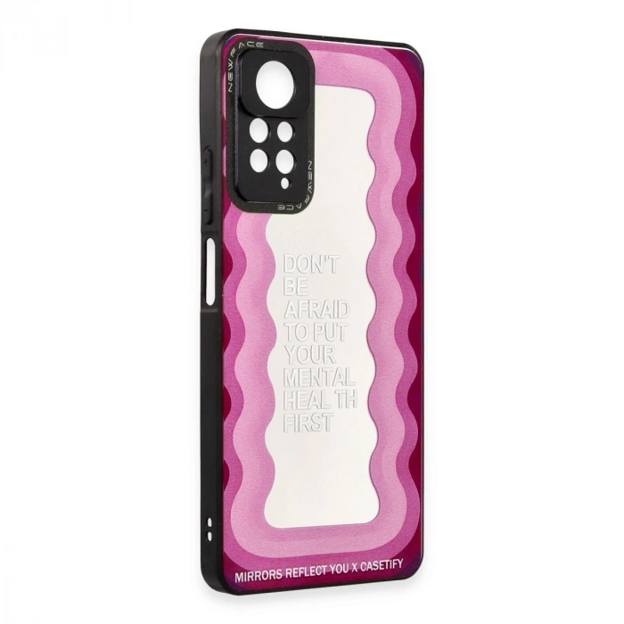 Xiaomi Redmi Note 11 Pro Kılıf Mirror Desenli Kapak - Mirror - 11