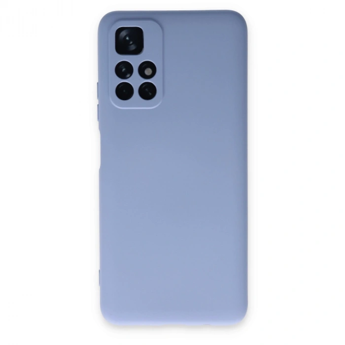 Xiaomi Redmi Note 11t Kılıf Nano İçi Kadife Silikon - Lila