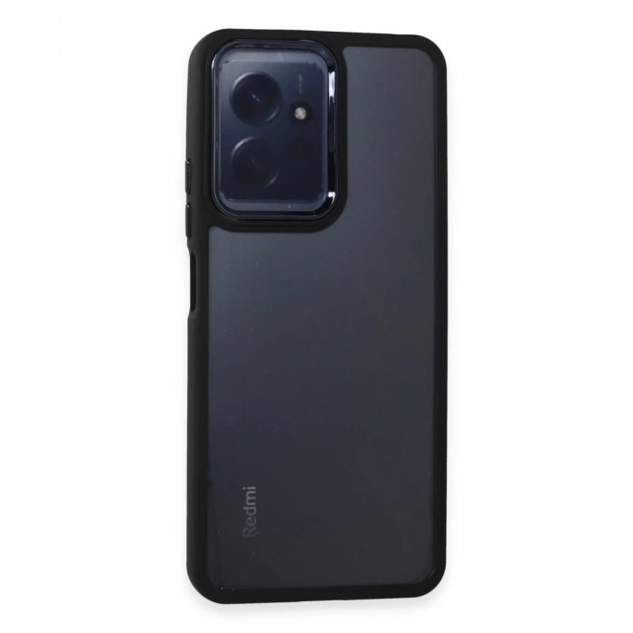 Xiaomi Redmi Note 12 4g Kılıf Dora Kapak - Siyah