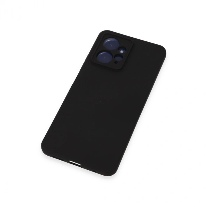 Xiaomi Redmi Note 12 4g Kılıf Nano İçi Kadife Silikon - Siyah