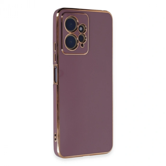 Xiaomi Redmi Note 12 4g Kılıf Volet Silikon - Mor