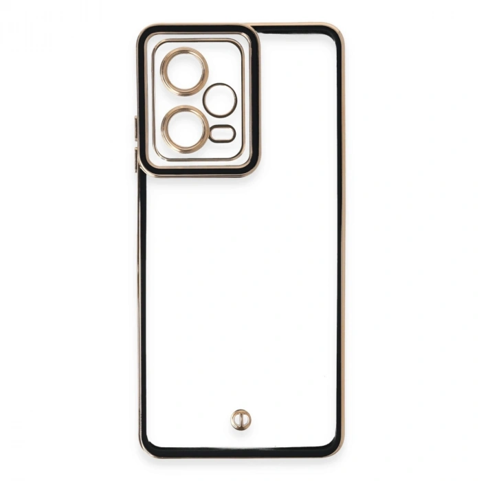 Xiaomi Redmi Note 12 5g Kılıf Liva Lens Silikon - Siyah