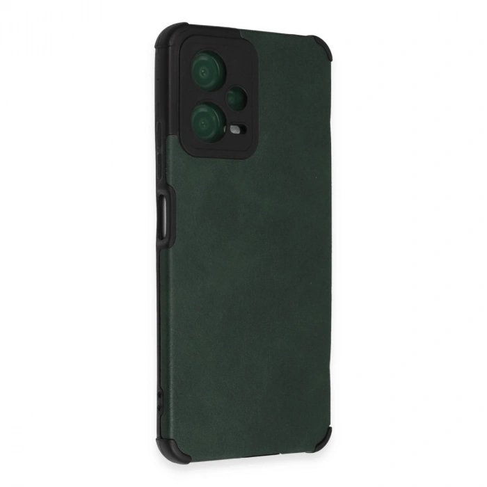 Xiaomi Redmi Note 12 5g Kılıf Loop Deri Silikon - Yeşil