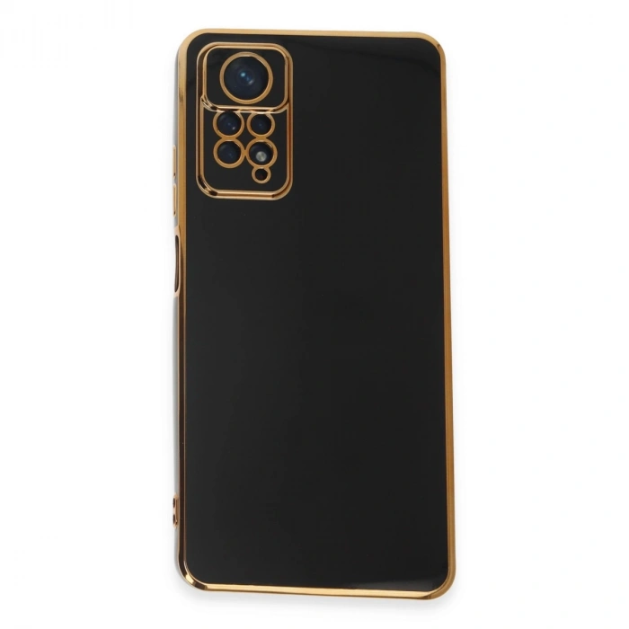 Xiaomi Redmi Note 12 Pro 4g Kılıf Volet Silikon - Siyah