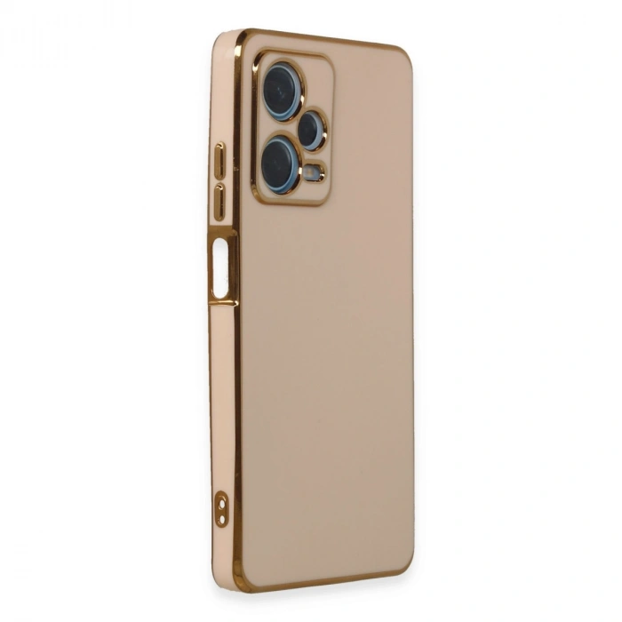 Xiaomi Redmi Note 12 Pro Plus Kılıf Volet Silikon - Pembe