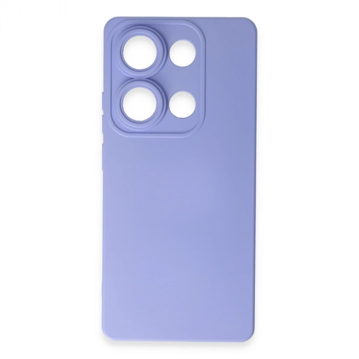 Xiaomi Redmi Note 13 Pro 4g Kılıf Nano İçi Kadife Silikon - Lila