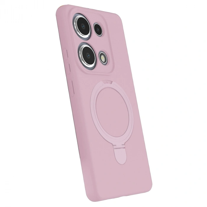 Xiaomi Redmi Note 13 Pro 4g Regal Magsafe Standlı Kapak - Açık Pembe