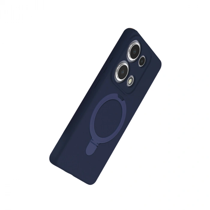 Xiaomi Redmi Note 13 Pro 4g Regal Magsafe Standlı Kapak - Lacivert