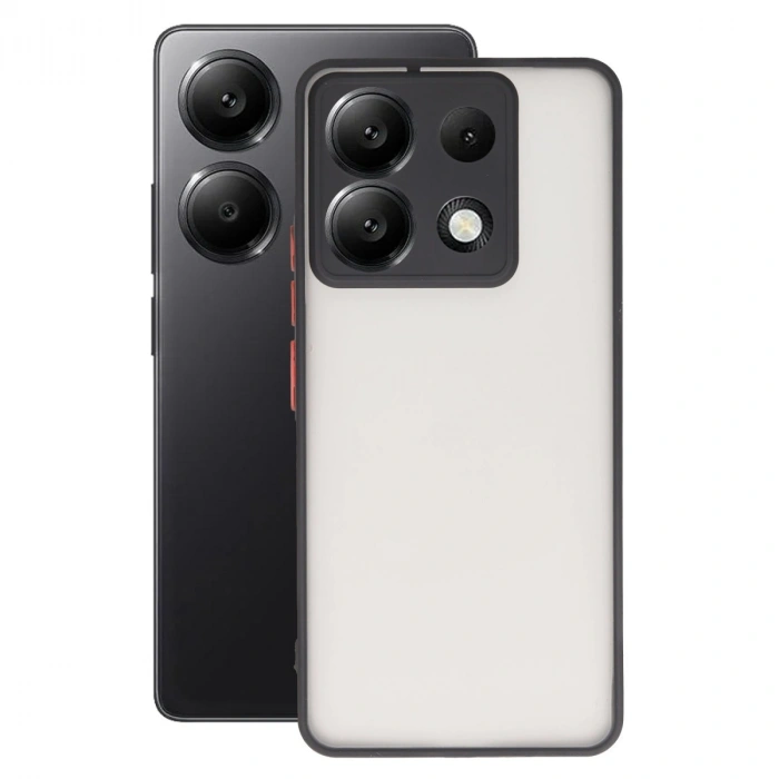 Xiaomi Redmi Note 13 Pro 5g Kılıf Montreal Silikon Kapak - Siyah