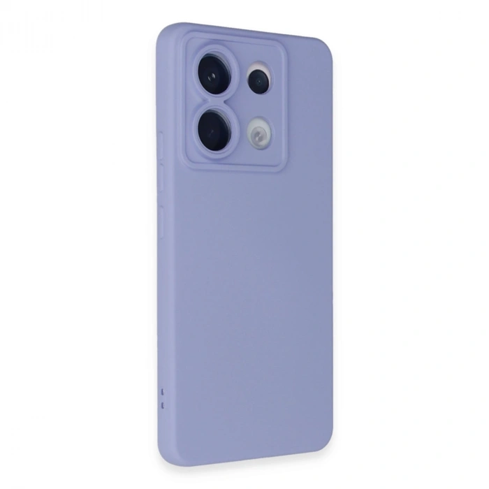 Xiaomi Redmi Note 13 Pro 5g Kılıf Nano İçi Kadife Silikon - Lila