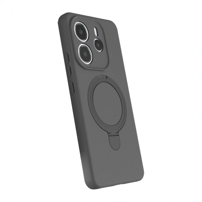 Xiaomi Redmi Note 14 4g Regal Magsafe Standlı Kapak - Titan Gri