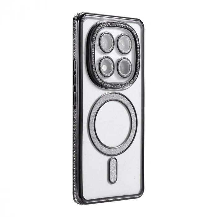 Xiaomi Redmi Note 14 Pro 4g Joke Simli Magneticsafe Kılıf - Siyah