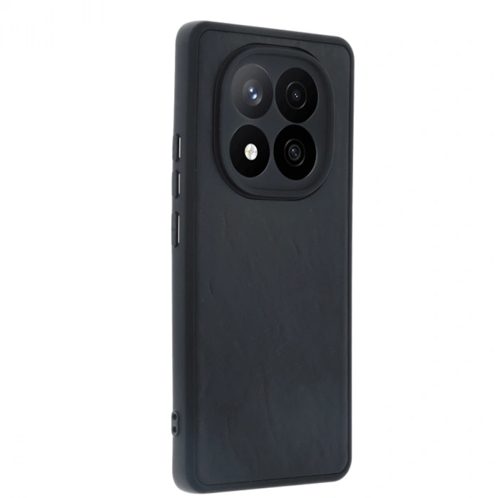 Xiaomi Redmi Note 14 Pro 5g Kılıf Aras Deri Kapak - Siyah