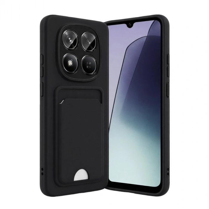 Xiaomi Redmi Note 15 4g Kelvin Kartvizitli Silikon - Siyah
