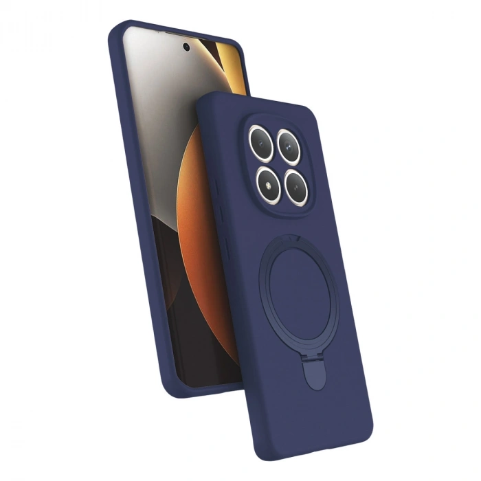 Xiaomi Redmi Note 15 Pro 4g Regal Magsafe Standlı Kapak - Lacivert