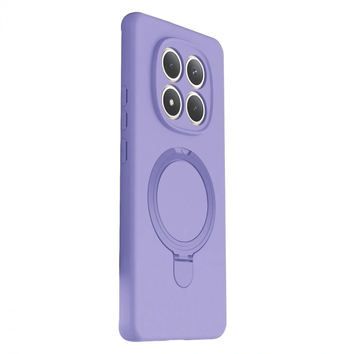 Xiaomi Redmi Note 15 Pro 4g Regal Magsafe Standlı Kapak - Lila