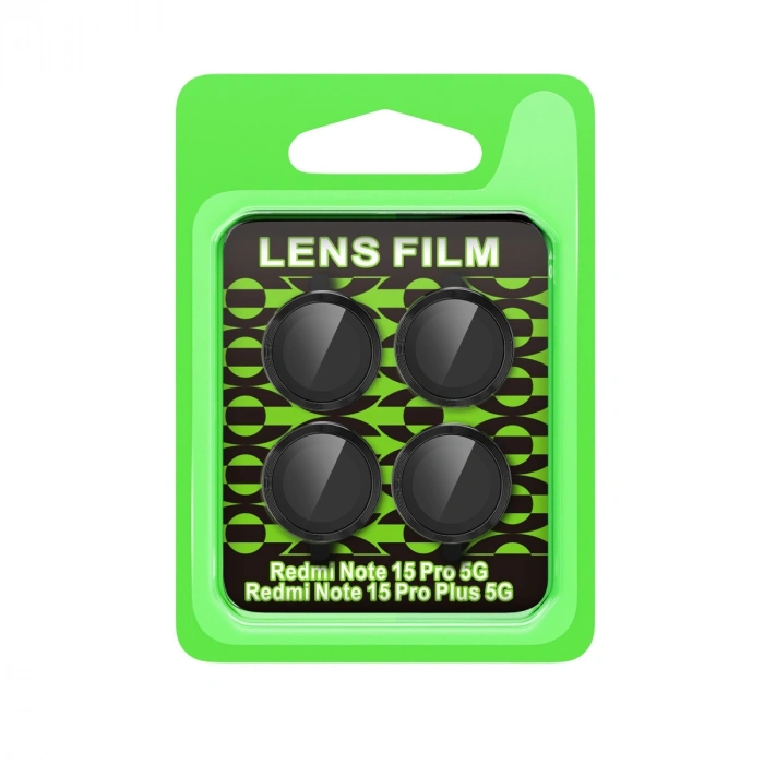 Xiaomi Redmi Note 15 Pro 5g Raze Metal Kamera Lens - Siyah