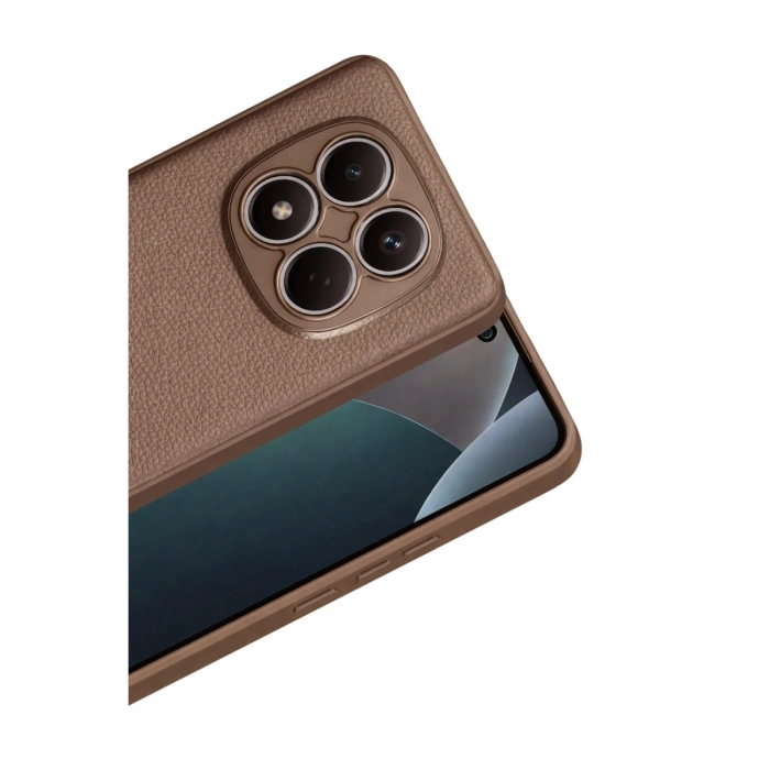 Xiaomi Redmi Note 15 Pro 5g Thermax Silikon Kılıf - Kahverengi