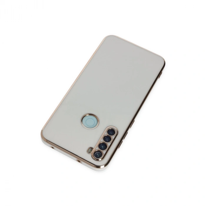 Xiaomi Redmi Note 8 Kılıf Volet Silikon - Beyaz