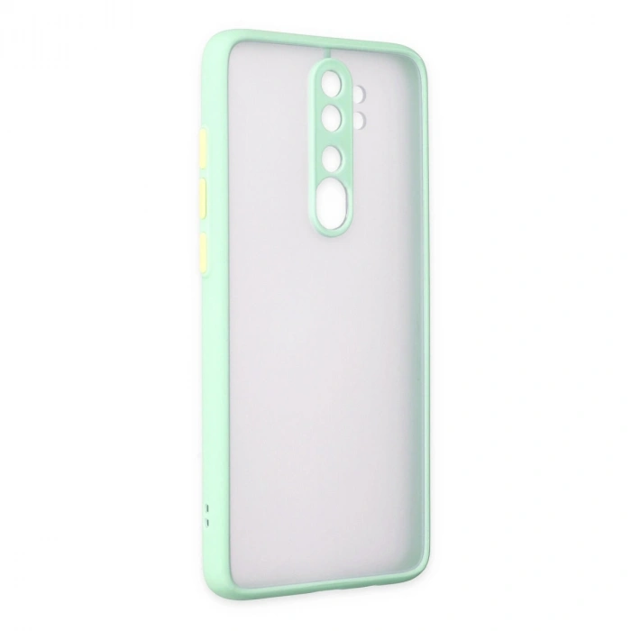 Xiaomi Redmi Note 8 Pro Kılıf Montreal Silikon Kapak - Turkuaz