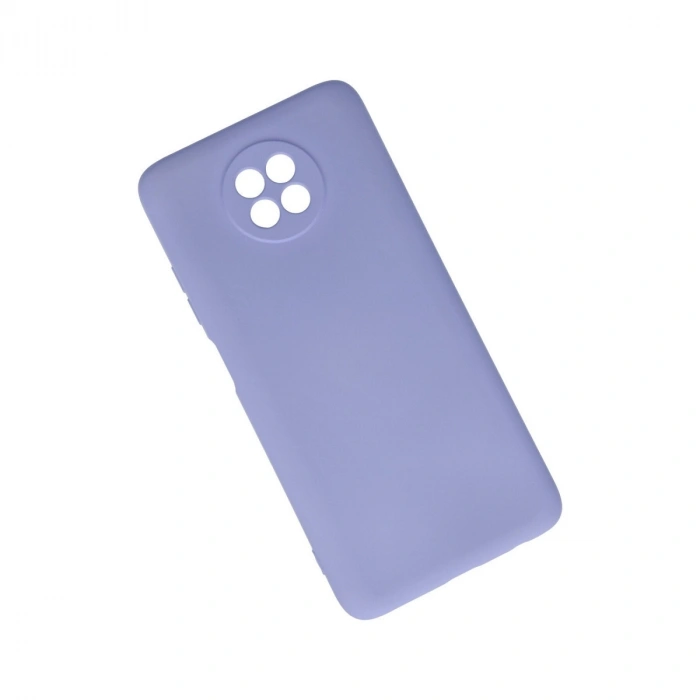 Xiaomi Redmi Note 9 5g Kılıf Nano İçi Kadife Silikon - Lila