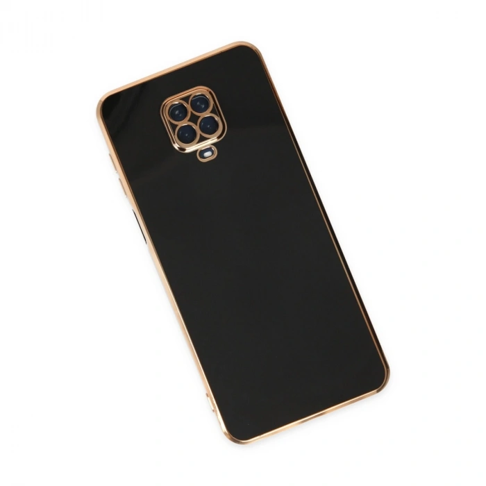 Xiaomi Redmi Note 9 Pro Kılıf Volet Silikon - Siyah