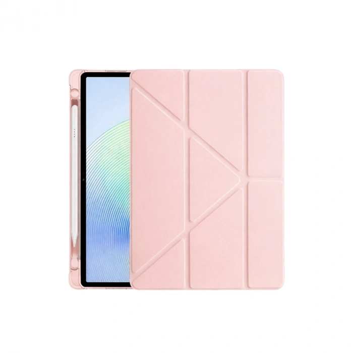 Xiaomi Redmi Pad 2 Kalemlikli Mars Tablet Kılıfı - Rose Gold