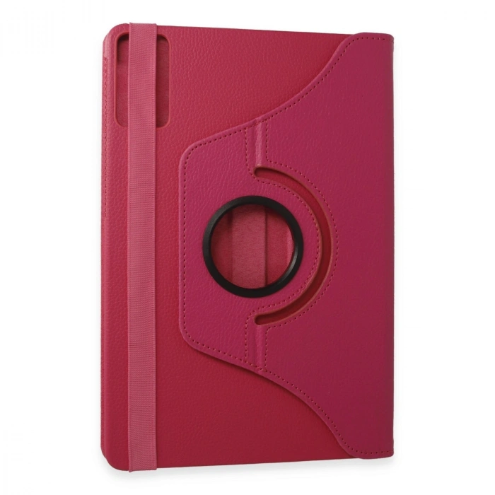 Xiaomi Redmi Pad Se Kılıf 360 Tablet Deri Kılıf - Pembe