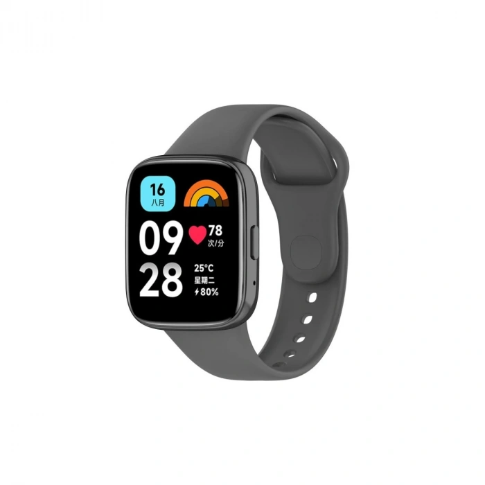 Xiaomi Redmi Watch 3 Active Klasik Kordon (SAAT DEĞİLDİR) - Füme