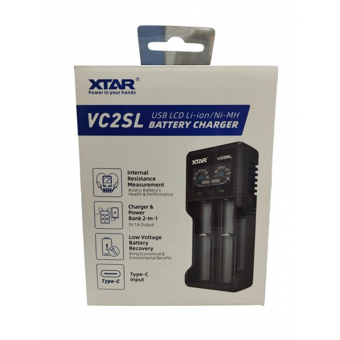 Xtar Vc2sl İkili Li-ion / Nı-cd / Nı-mh Pil Şarj Cihazı